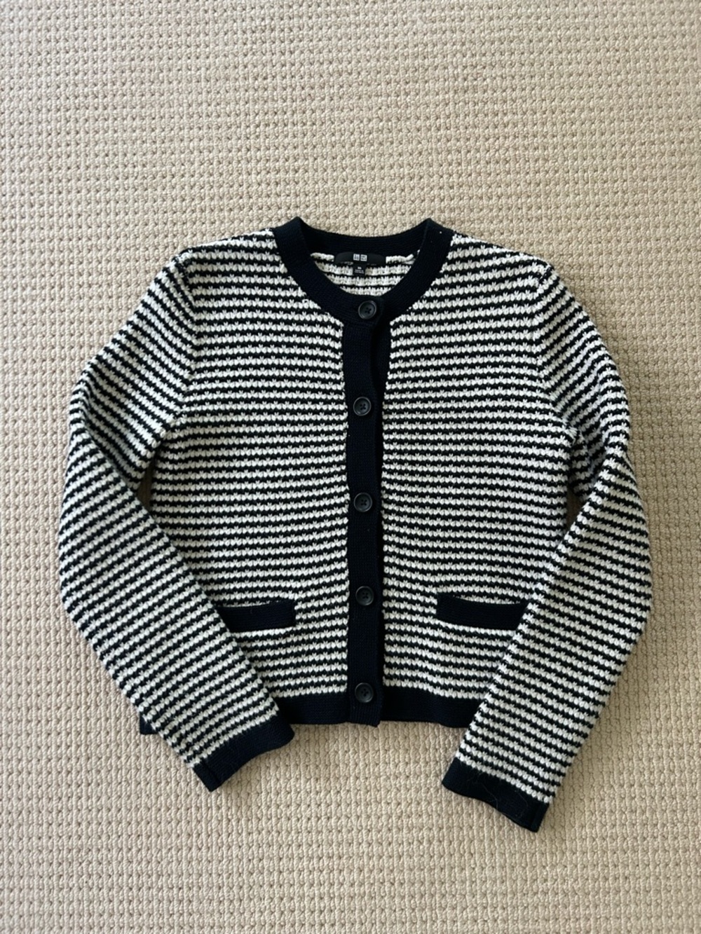 Uniqlo Knit Short Jacket Sweater